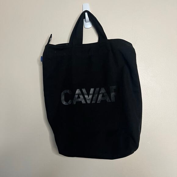 Baggu Custom Logo Company Duck Bag Tote Black - Picture 2 of 3